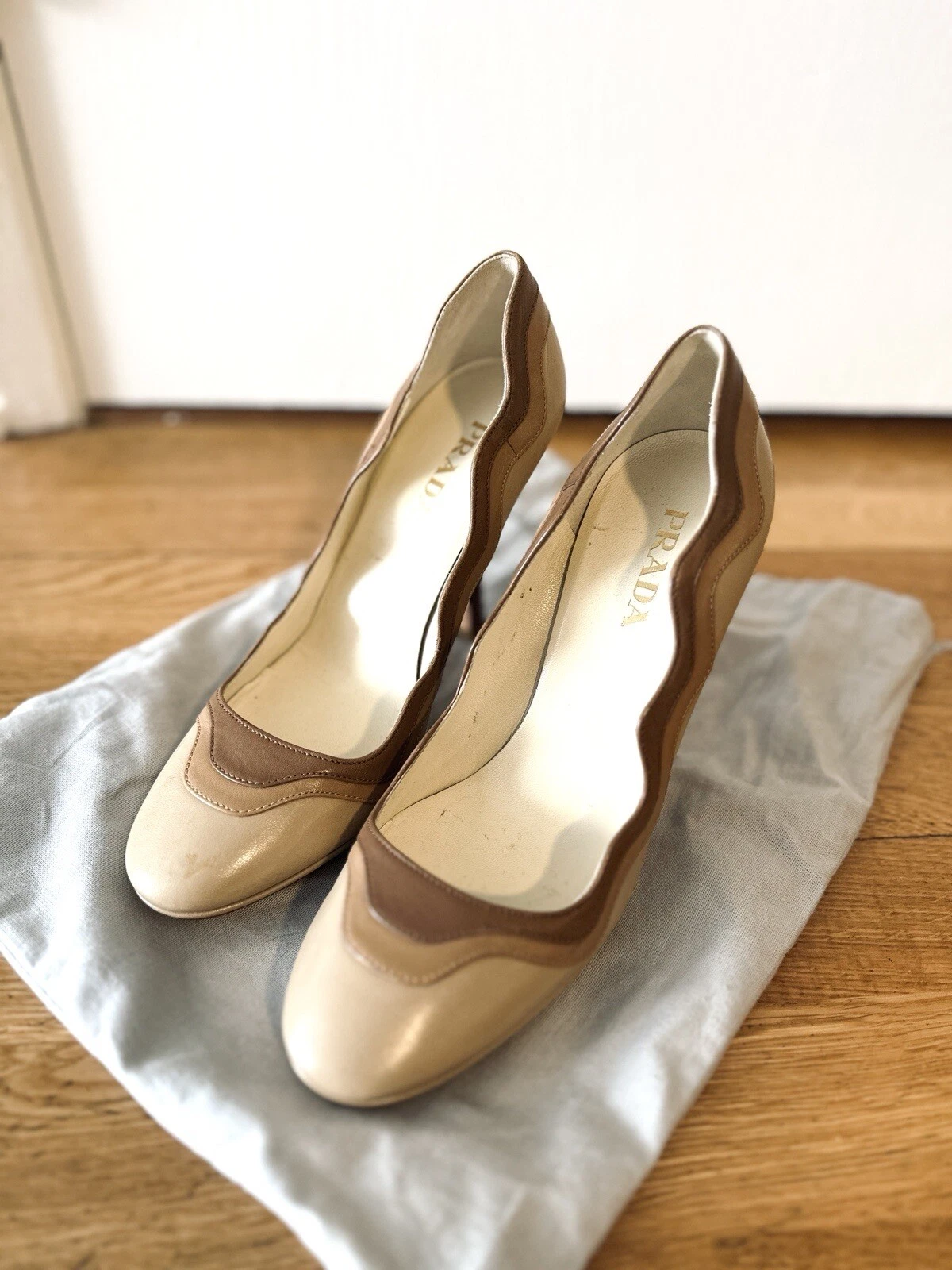 Prada decolte neutre smerlate EU 37