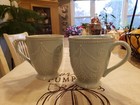 Lenox French Perle Ice Blue Coffee/Tea Mugs - Qty 2 — photo 1