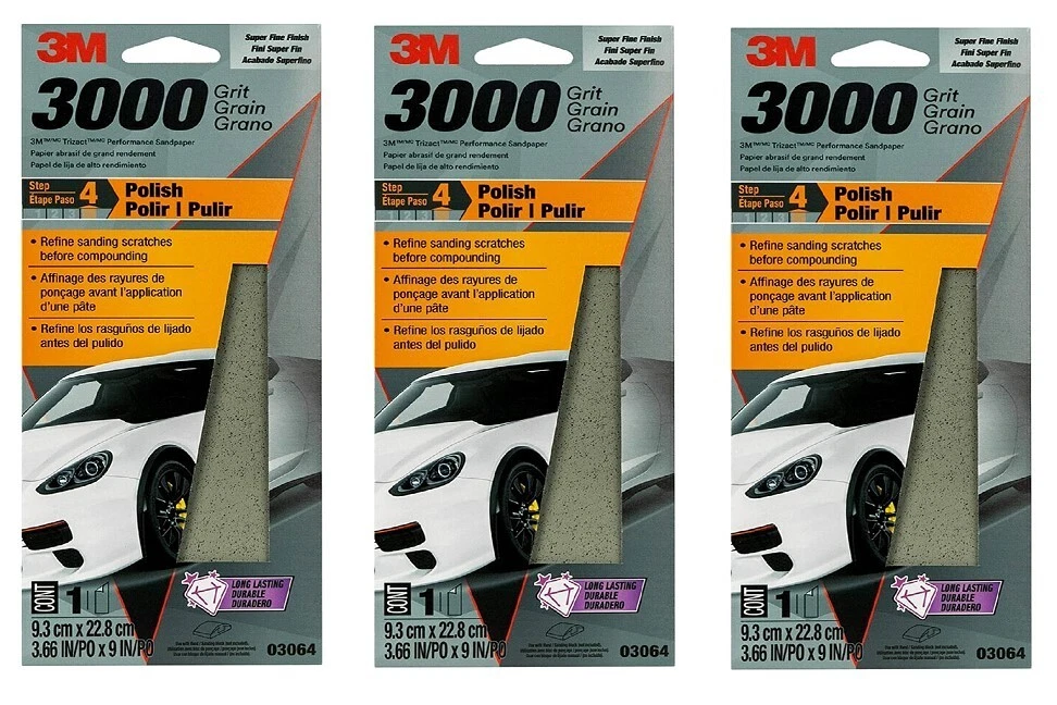 3m trizact performance deals sandpaper