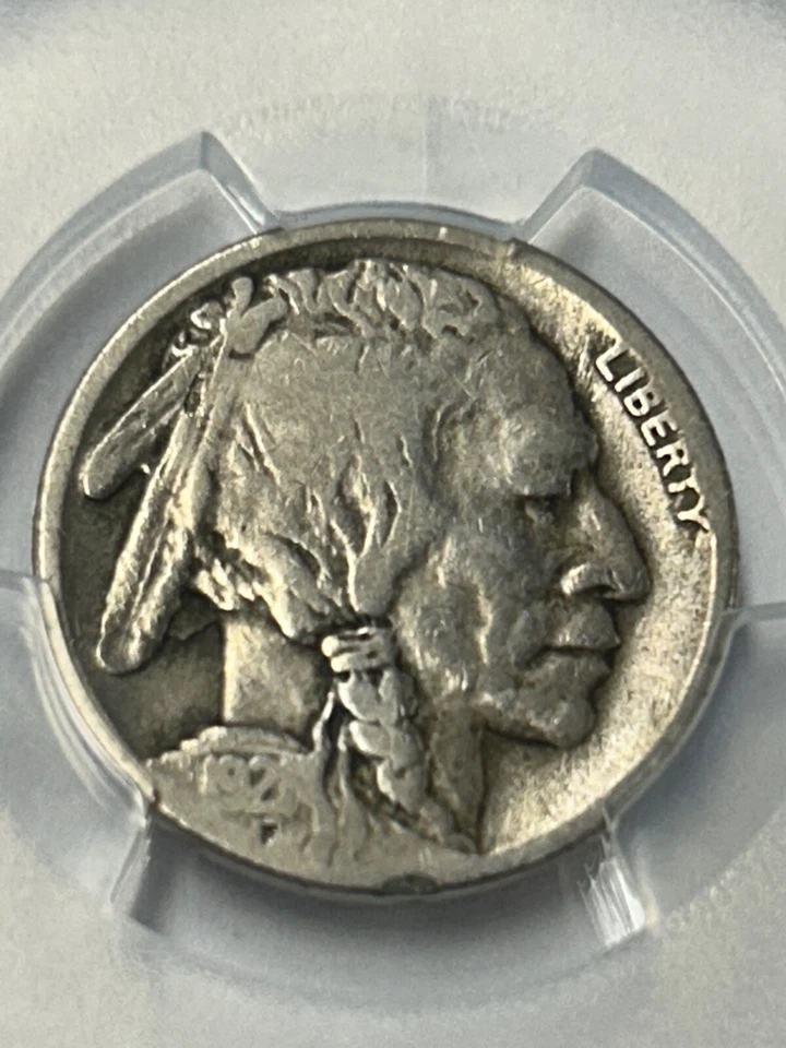 1921 S Buffalo Nickel PCGS G6 Tough Date Buffalo - Image 2 of 4