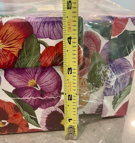 3 New Sets - 6 Total Boxes! Continental Photo & Negative or VHS Pansies Storage - Picture 11 of 11
