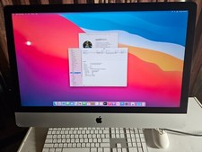 Late 2014 Apple iMac 27" 5K Retina-Quad Core i5 3.5Ghz 32Gb Ram 1Tb SSD Big Sur