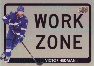 2021-22 Upper Deck Work Zone #40 Victor Hedman