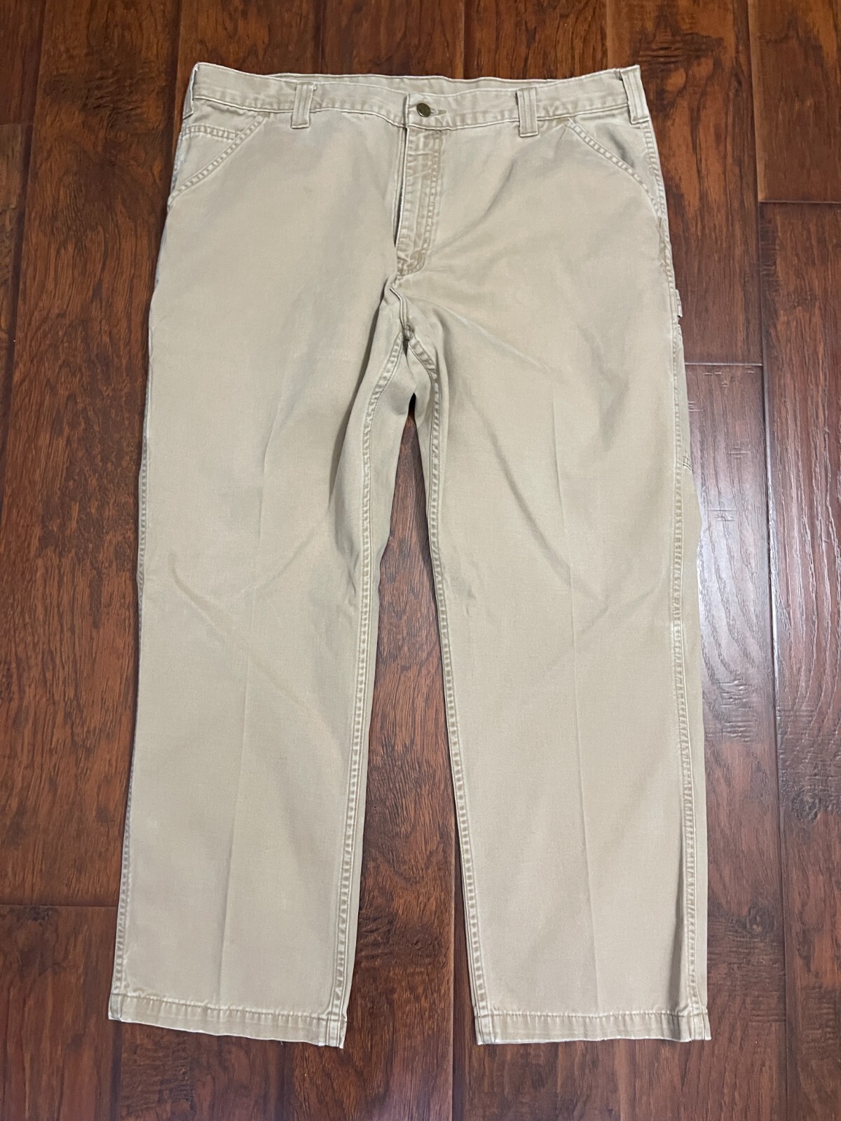 Carhartt RUGGED FLEX RELAXED FIT CANVAS WORK PANT 36x29 Khaki eBay
