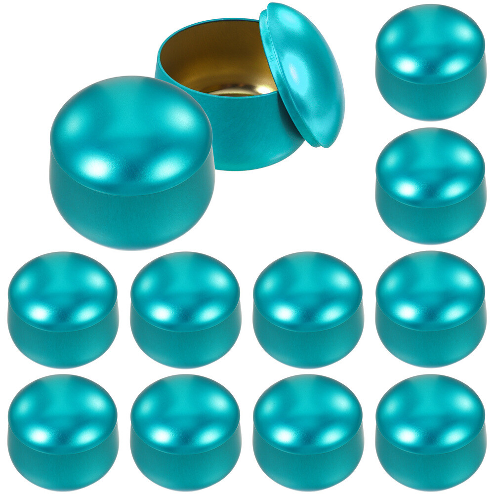 12pcs Metal Belly Shape Practical Tinplate Empty Candle Tins eBay