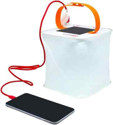  2-in-1 Camping Lantern Phone Charger | For Backpacking, Emergency Kits