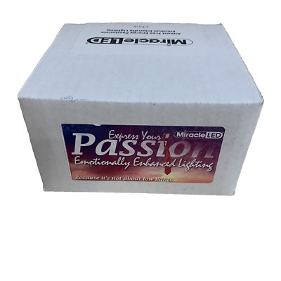 Miracle LED Almost Free Energy Passionate Emotion Intensity Lighting, 2-Pack NEW