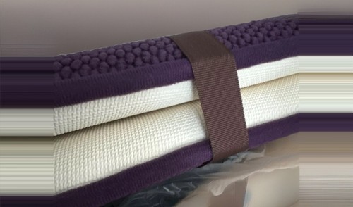 6x Cuscino Sedia Memory Foam Pad HoneycombPattern Slip Dolce Casa Collezione M - Foto 7 di 8