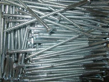 1/4 x 6" Hex Head Lag Bolts Zinc Plated Wood Screws 500 Pieces