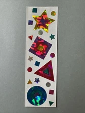 Mrs. Grossman's Stickers | GLITTER SHAPES | Retired 1998 Creative Memories