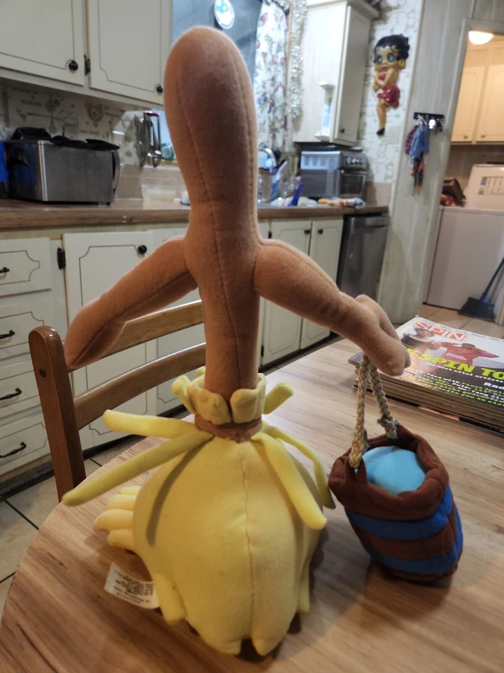 Vintage Fantasia Broomstick Plush Stuffed Animal Disney Parks 13in - Image 2 of 4