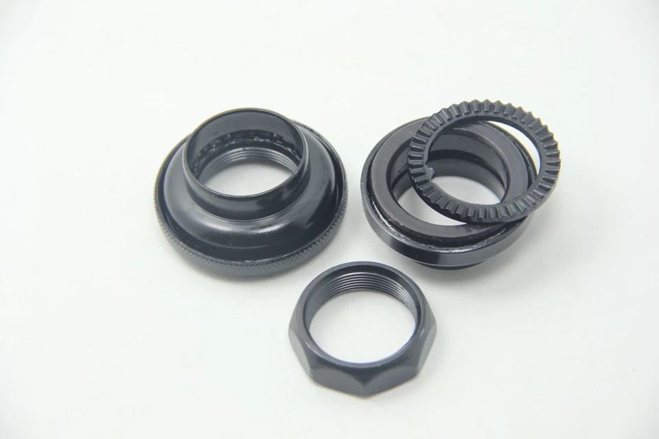 30mm Bicycle Headset Anti-skid Fit Threaded 1" Fork 22.2 Stem Fixie Black Y - Image 4 of 4