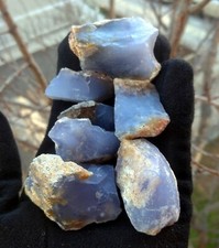 Wholesale Raw Small Pieces Blue Chalcedony 1 Lb