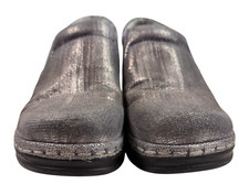 Klogs Women's Size 6M Silver Maxum Footwear Clogs Shoes Comfort Slip Resistant