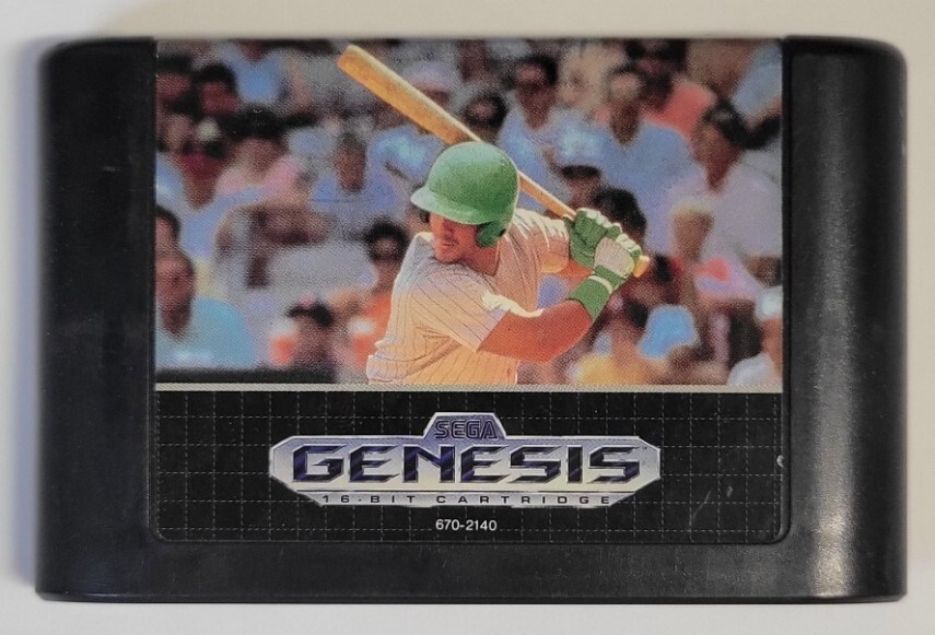 Sports Talk Baseball SEGA Genesis CIB 1991 Tested Working 10086012118