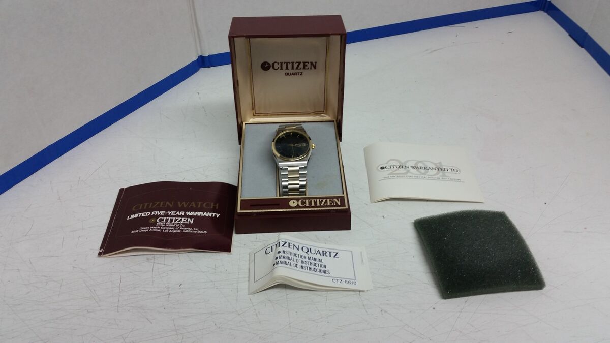 NEW Citizen Quartz Watch CTZ-6618 w|date and time | eBay NEW Citizen Quartz Watch CTZ-6618 w|date and time | eBay