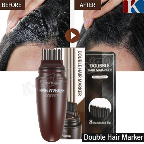 RIRE Double Hair Marker 8g Quick Hair Dyeing Marker Hair Cov