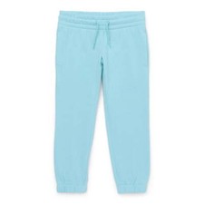 Athletic Works Girls Fleece Jogger Sweatpants Clearly Aqua Size 8