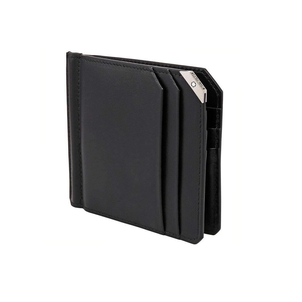 Montblanc Urban Spirit Black Leather Men's Wallet 6CC With Montblanc Urban Spirit Black Leather Men's Wallet 6CC With