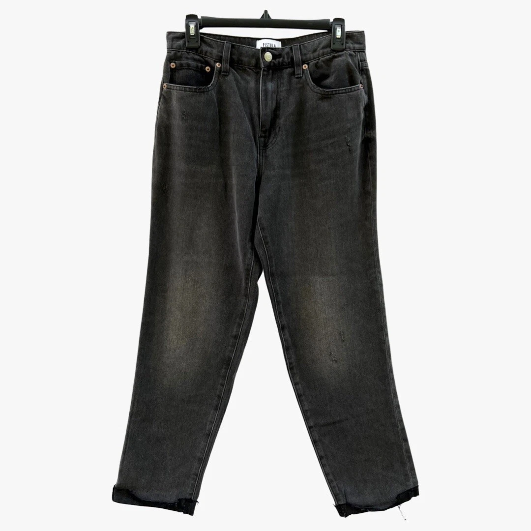 Pistola Black High Waist Denim Jeans US28