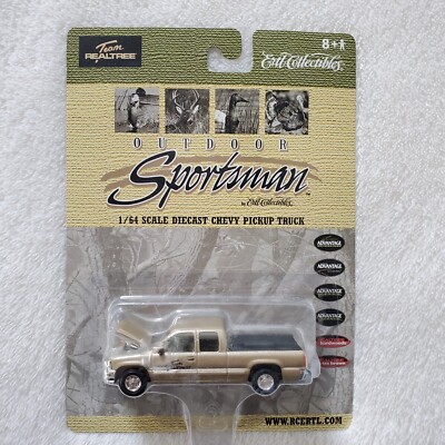 Team Realtree Outdoor Sportsman 1/64 Scale CHEVY PICKUP TRUCK Ertl Collectibles