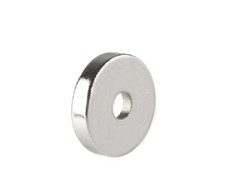 10 magneti neodimio permanente diametro 6mm con foro 3mm spessore 3mm forte