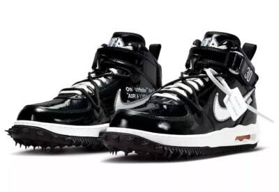 スニーカー Off-White x Air Force 1 Mid SP Leather 'Sheed' Size 7 - Nike Off-White x Air Force 1 SP Leather Mid Sheed