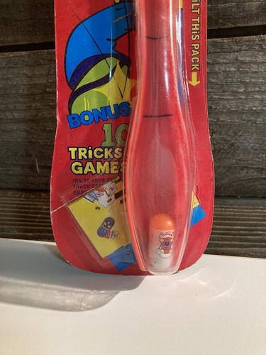 Crazy Bean Truck Track Red NOS Track Games Booklet Might Beans - Foto 4 di 4