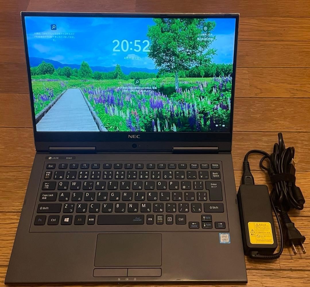 LAVIE デスクトップPC Intel Core i7 8550U /8GB Ultra-Light NEC LAVIE Direct HZ i7-8550U SSD 256GB 8GB 13.3