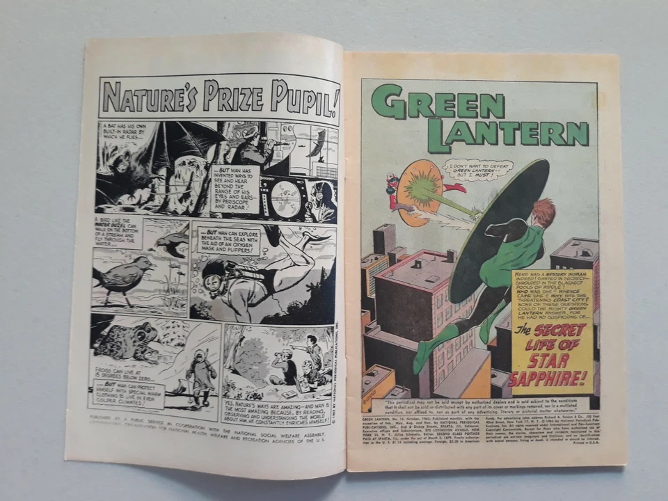 Green Lantern 16 Star Sapphire DC Comics 1962 - Image 2 of 3