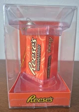 KURT'S ADLER REESE'S PEANUT BUTTER CUP CANDY CHRISTMAS GLASS ORNAMENT