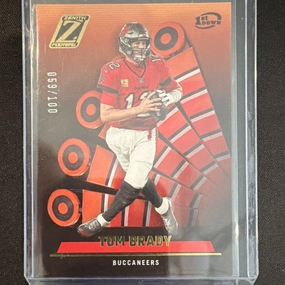 Panini 2022 Zenith Tom Brady Tampa Bay Buccaneers #74 1st Down 059/100