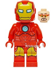 Nuevo LEGO Marvel Iron Man Minifigura Vengadores de 10794, Sh0952, Tony Stark