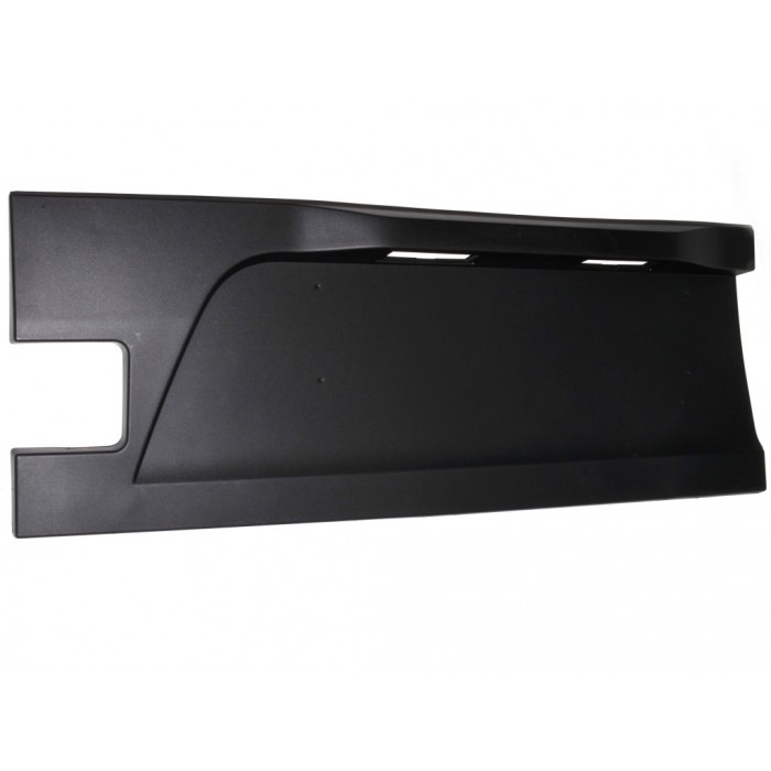 Moulure pare choc arrière gauche Iveco Daily Citys VI en ABS rigide noir mat 5801540269