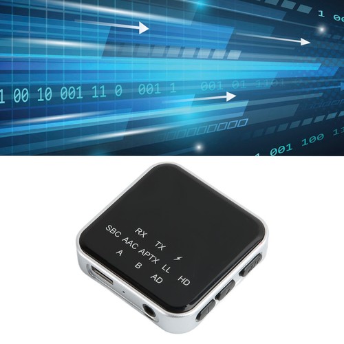 Bt Transmitter Receiver Multifunction Low Latency 2 In 1 Bt Adapter With 3.5 IDM - Afbeelding 5 van 12