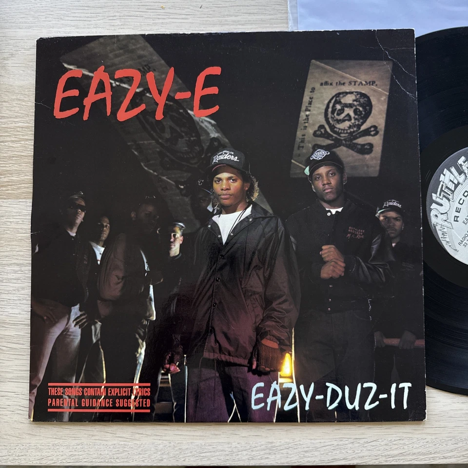 1988 Eazy-E / Eazy-Duz-It US Original 1st Press LP Ruthless Records SL 57100 - Image 2 of 4