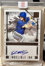 2025 IMPECCABLE SILVER INDELIBLE INK 07/25 AUTO Ethan Holliday Sealed