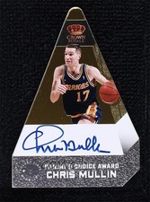 2011-12 Panini Preferred Gold 1/10 Chris Mullin #128 Auto HOF vb2