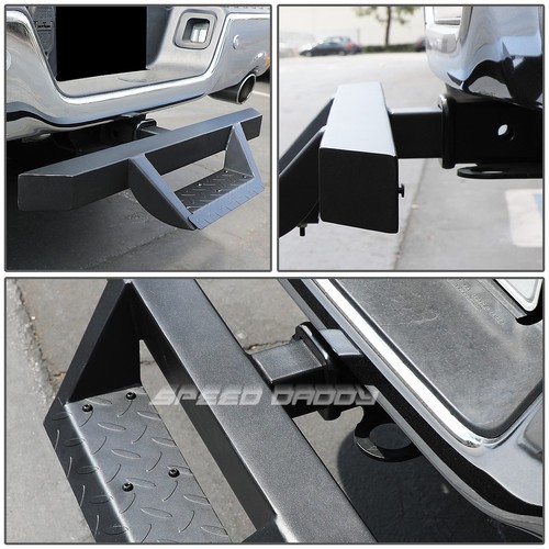 FOR 2" RECEIVER UNIVERSAL 32.5"X 2.25" BLACK TRAILER TOW HITCH STEP BAR+PIN&CLIP - Picture 7 of 9