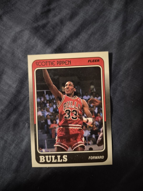 1988-89 Fleer Scottie Pippen Rookie RC #20 Bulls
