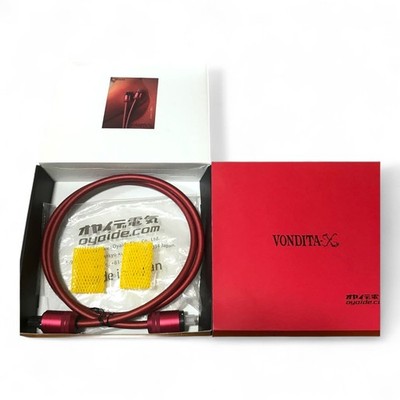 OYAIDE VONDITA-X 1.8m Finest Quality Power Cable Red New