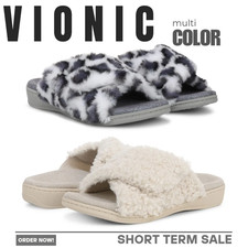 SALE NOW VIONIC Women's Relax II Slippers - Multi Size Colors NEW WITH BOX