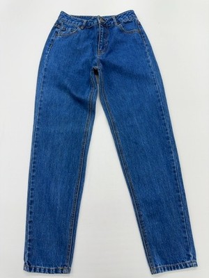 Pull&Bear Men's Straight Jeans W34 L24 Blue Medium Wash Denim