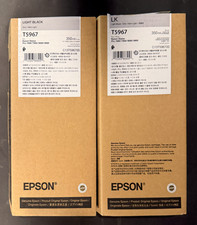 05-2022 Genuine EPSON T5967 Light Black Ink 350ml for Stylus 7890/7900/9890/9900