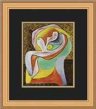 Pablo Picasso Repose Custom Framed Print