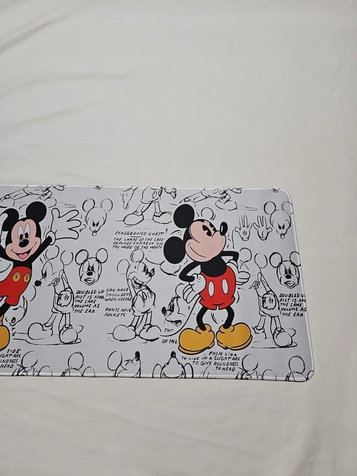 Disney Mickey Mouse Desk Mat – 23” x 11.5” XL Mouse Pad Gaming Non-Slip - Image 3 of 4