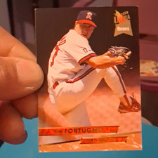 Upper Deck 1992 Tim Fortugno California Angels #163 Rookie Baseball Card. rookie card picture