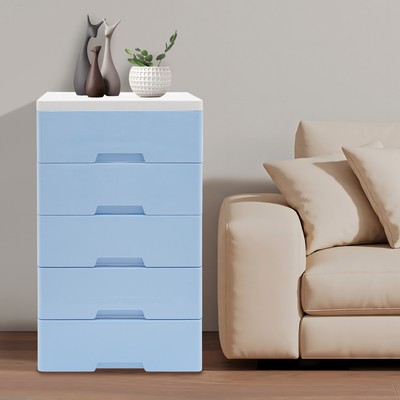 Plastic Drawers Dresser - Tall Storage Cabinet with 5 Drawers, Modern Design | eBay Plastic Drawers Dresser - Tall Storage Cabinet with 5 Drawers, Modern Design | eBay