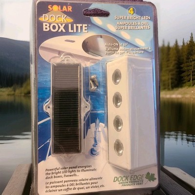 Dock Edge Dock Box 6 lm Solar Dock LED Light