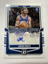 2024-25 Panini Donruss Optic - Signature Series Judah Mintz, Judah Mintz #SS-MNT